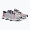 Buty treningowe męskie On Cloud X 4 silver/flame 9