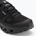 Buty męskie On Cloudrock Low Waterproof black/black 7