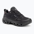 Buty damskie On Cloudrock Low Waterproof black/black