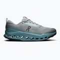 Buty do biegania męskie On Cloudsurfer Trail 2 platinum/tide 8