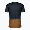 Koszulka do biegania męska SCOTT Endurance Tech dark blue/bread brown 2