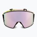 Gogle narciarskie SCOTT React black/neon yellow/amp lavender chrome 3