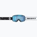 Gogle narciarskie SCOTT Shield black/white/amp aurora green chrome 6