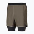 Spodenki do biegania męskie SCOTT Hybrid Endurance Tech wood grey/black