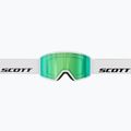 Gogle narciarskie SCOTT Trace Pro white/green chrome 3
