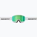 Gogle narciarskie SCOTT Trace Pro Compact white/green chrome 3