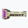 Gogle narciarskie SCOTT Trace Pro Comact Light Sensitive S2-4 mojave beige/amp ls blue chrome 3