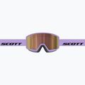 Gogle narciarskie SCOTT Trace Pro Compact Light Sensitive S1-3 sherbet purple/black/amp ls cinnamon chrome 4