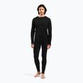 Bluza termoaktywna męska ODLO Merino 160 Bl Top Crew Neck black 2