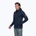 Kurtka softshell męska Mammut Ultimate VIII Softshell Hooded marine 3