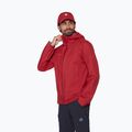 Kurtka przeciwdeszczowa męska Mammut Ducan HS Hooded dark mammut red 4