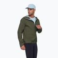 Kurtka przeciwdeszczowa męska Mammut Ducan HS Hooded dark mesh 4