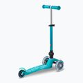 Hulajnoga trójkołowa dziecięca Micro Mini Deluxe Foldable LED aqua 4