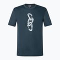 Koszulka męska super.natural Carabineri Tee blueberry/vapor grey 2
