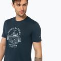 Koszulka męska super.natural Landi Tee blueberry/vapor grey 3
