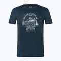 Koszulka męska super.natural Landi Tee blueberry/vapor grey 4