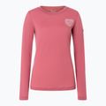 Longsleeve damski super.natural Little Heartwood mauwewood/white stone 4