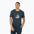 Koszulka męska super.natural Carski Tee blueberry/various