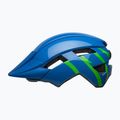 Kask rowerowy dziecięcy Bell Sidetrack II Jr strike gloss blue/green 2