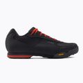 Buty rowerowe MTB męskie Giro Rumble VR black/glowing red 2