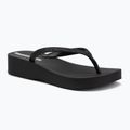 Japonki damskie Ipanema Mesh Chic Plat black/glitter black