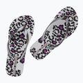 Japonki damskie Ipanema Animale Print III grey/silver 10
