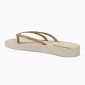 Japonki damskie Ipanema Bossa Soft V beige/gold 3