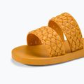 Klapki damskie Ipanema Renda II yellow/glitter caramel 7