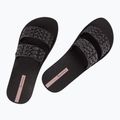 Klapki damskie Ipanema Renda II black/glitter black 10