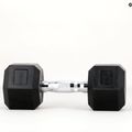 Hantel ogumowany XTREXO Hex 10 kg 10