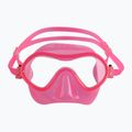 Maska do nurkowania dziecięca SEAC Baia pink 4