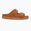 Klapki damskie Scholl Noelle Chunky Suede cognac 8