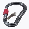 Karabinek wspinaczkowy CAMP Atom Belay Lock gun metal 2