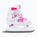 Łyżwy dziecięce Roces Jokey Ice 3.0 Girl white/pink 2