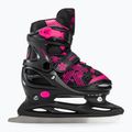 Łyżwy dziecięce Roces Jokey Ice 3.0 Girl black/pink 2