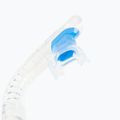 Fajka do nurkowania dziecięca Cressi Mini Dry clear/blue 3