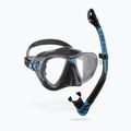 Zestaw do nurkowania Cressi Big Eyes Evolution + Alpha Ultra Dry black/blue 7