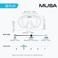 Maska do nurkowania Cressi Musa black 5