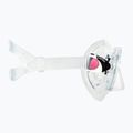 Zestaw do nurkowania Cressi Marea + Seal Dry Jr clear/pink 5