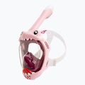 Maska pełnotwarzowa do snorkelingu dziecięca Cressi Kiddy Full Face Jr pink/purple/white 3