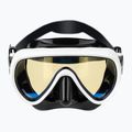 Maska do nurkowania damska Cressi Honey 420 UV black/white/yellow/blue 2
