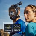 Maska pełnotwarzowa do snorkelingu Cressi Komodo Full Face blue/black 13