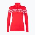 Bluza termoaktywna damska Newland Hilde Half Zip red/white 5
