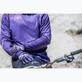 Longsleeve rowerowy męski Northwave Edge 2 dark purple/orange 5