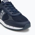 Buty EA7 Emporio Armani Black & White Laces navy/white 7