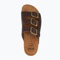 Klapki damskie Scholl Rio Wedge Ad Med dark brown 10