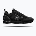 Buty EA7 Emporio Armani Black & White Suede triple black micropunch 8