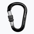 Karabinek wspinaczkowy Grivel Mega K6N Screw Lock black/black