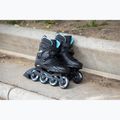 Rolki damskie Rollerblade RB 80 W black/light blue 7