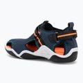 Sandały dziecięce Geox Wader navy/fluo orange 3